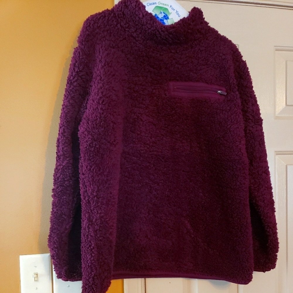 🆕️Ladies Jockey Sherpa top
